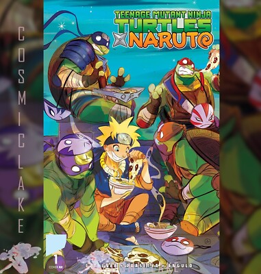 TEENAGE MUTANT NINJA TURTLES X NARUTO #1 BALDARI EXCLSUVE VARIANT PRESALE 11/20 