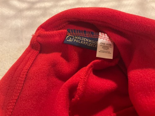 Gorra roja polar Malden Mills - Imagen 2 de 2