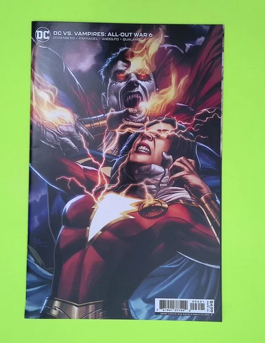 DC vs. Vampires All-Out War #6b 2023 DC Comics Variant Mid Grade L75-266