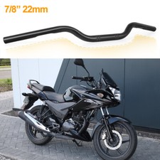 7/8" 22mm Motorcycle Tracker Drag Handlebar Stainless For Honda CBF125 250 CG125