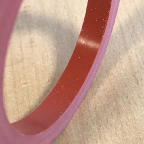 Gaggia Classic *UPGRADE* Red Silicone Group Seal / Gasket - Made In Italy - Picture 2 of 3