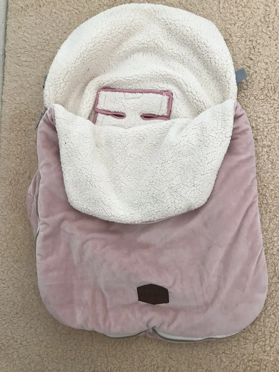 JJ Cole bundle me Pink Infant Winter Car Seat Stroller Cover