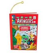 Hallmark 2023 The Avengers 60th Anniversary Marvel Comics Ornament Super Heroes