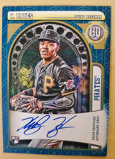2021 Topps Gypsy Queen Ke'Bryan Hayes Blue Auto RC 68/99 #GQA-KH Pirates