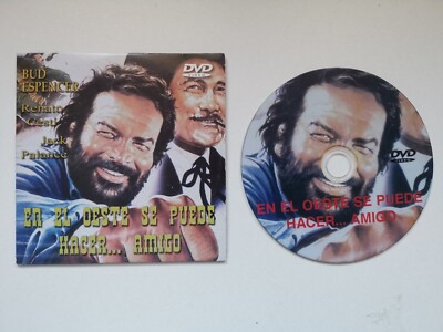 DVD Película ''En el oeste se puede hacer... Amigo'' Bud Spencer 1972 Cartón