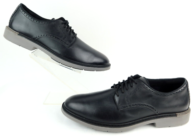 Cole Haan Go To Plain Toe Oxfords Black Leather Mens 11.5  display picture 2