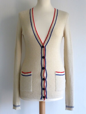 ÉTOILE by ISABEL MARANT french MADRAS Cardigan crème/écru frz.38/dt.S/34-36 NEU