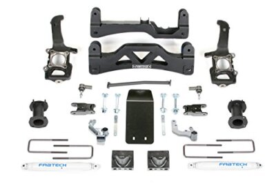 FABTECH K2190 Basic Lift System w/Shocks w/Performance Shocks GEN II w/Performan