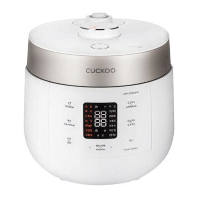 CUCKOO 電気圧力鍋 ホワイト CUCKOO Premium New 圧力名人 SP 発芽酵素玄米炊飯器