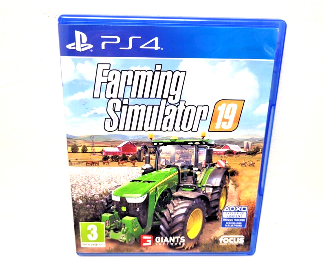 Farming Simulator 19 PS4 Game EXCELLENT Condition PS5 Compatible
