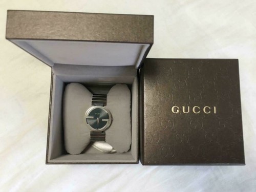 Black Dial Stainless Steel Unisex Watch 