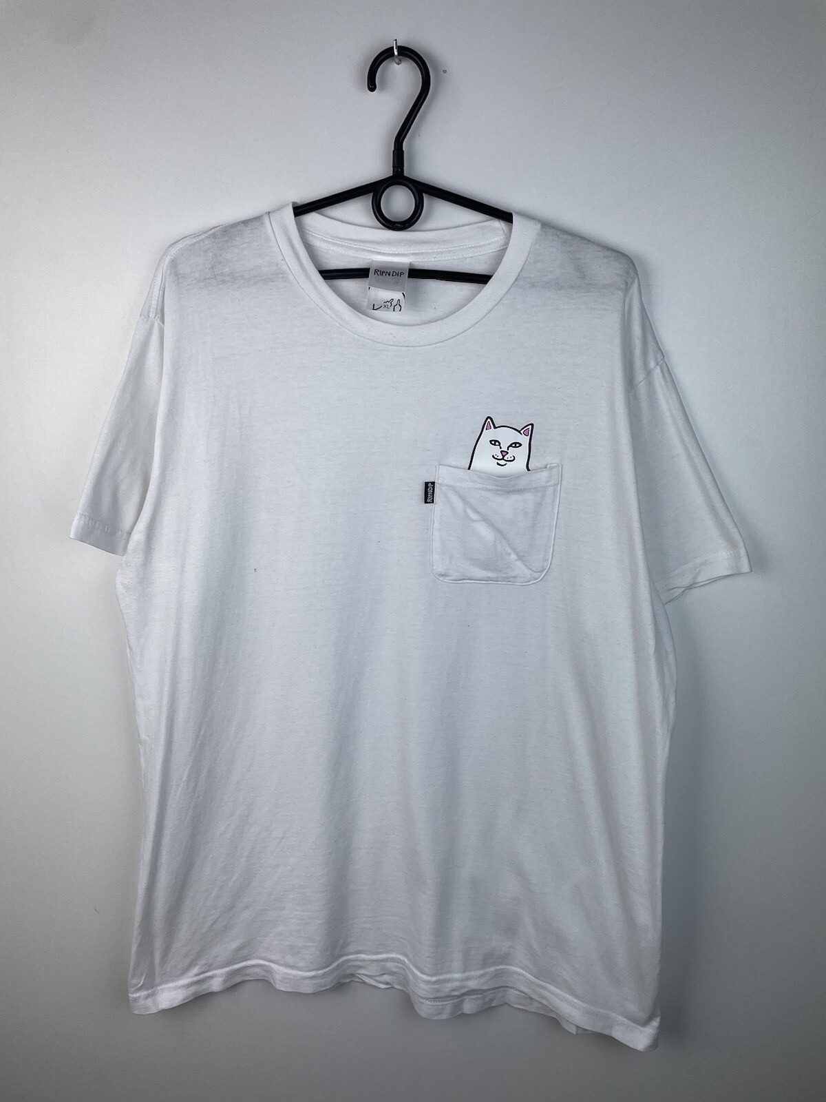 Camiseta Rip N Dip RIPNDIP Blanca Talla XL