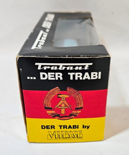 Vitesse Trabant Der Trabi Diecast, Fall of the Berlin Wall, Boxed, Collectable - Picture 12 of 13