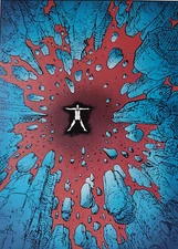 JEAN GIRAUD MOEBIUS 1984 SCREEN PRINT COLOR LITHOGRAPH ART PRINT UNSIGNED PG 42