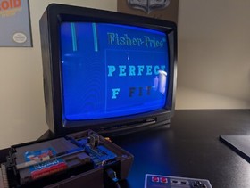 Fisher Price Perfect Fit (Nintendo NES, 1990) Game Only | Tested | Authentic