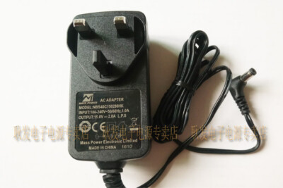 Mass Power AC Adapter Model NBS40C150280HK 15V 2.8A Power Supply UK Plug