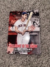 Ted Williams Welcome to the Show 2022 Topps Baseball CARD insert 