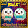 Pokemon Scarlet & Violet Rowlet 6IV 🌟Shiny🌟 & Non Shiny Best Stats Home