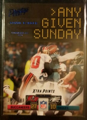 2021 Prestige Ronde Barber Any Given Sunday Extra Points Blue 159/249 #AGS-RB SP
