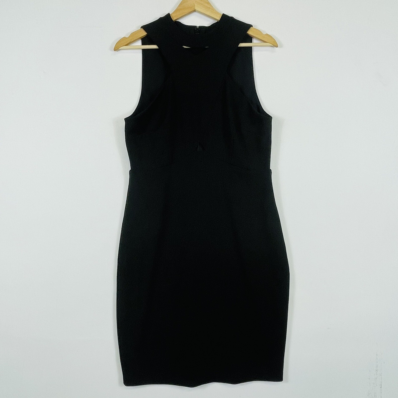 Talbots Basic Black Sleeveless Sheath Shift Polye… - image 5