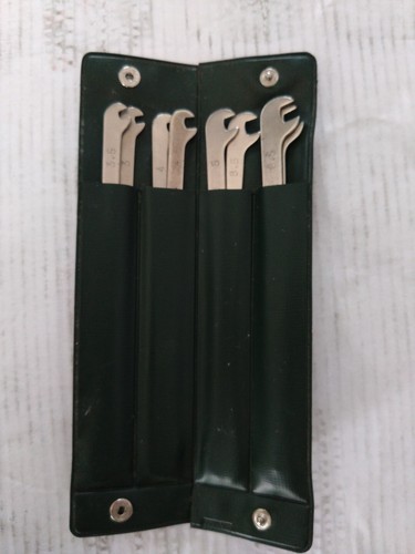 Dreusicke Eulen Vintage offenes Ende 8-teilig Schreibmaschinenschlüssel Schraubenschlüssel W. Deutschland - Bild 1 von 6