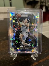 2021-22 Prizm Silver Cracked Ice Steve Nash 264