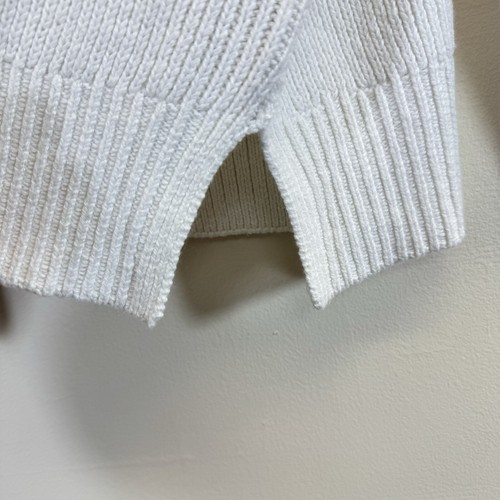 Lucky Brand Women’s Oversized Sweater Size M Drop-Shoulder Slit Hem New - Picture 4 of 10