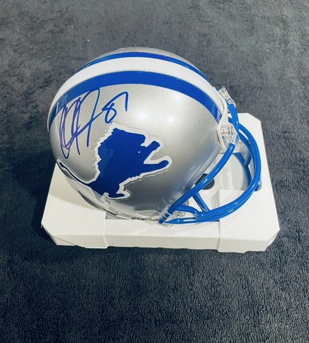 Calvin Johnson Signed Auto Detroit 