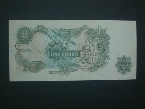 **L00K** Last Series 'HZ' £1 'GVF'+ British Page Banknote*** - Picture 4 of 6