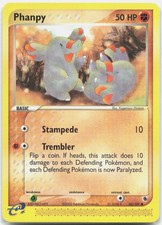 Phanpy Common EX Ruby and Sapphire RS Fighting 62/109 2003 NM on eBay