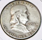 1954-S Franklin Half Dollar