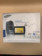 Samsung SC-DC173U DVD Camcorder with 34x Optical Zoom CIB UNTESTED