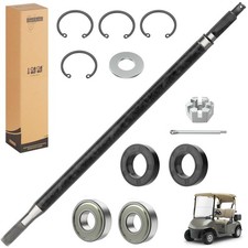 EZGO RXV Electric Golf Cart Rear Spline Axle Shaft Driver Side 10L0L Golf Cart