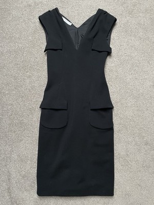 Christian Dior Kleid Wolle, Schwarz, Gr D 38 / Fr 40 Neuwertig
