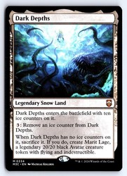 Dark Depths (Ripple Foil) - Modern Horizons 3 Commander #334