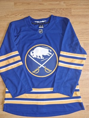 Buffalo Sabres Fanatics Premium NHL Trikot, Gr. 50 royalblau Dahlin Tuch