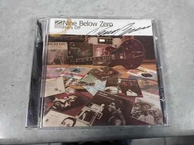 Nine Below Zero - Hats Off CD NR MINT ALL ROUND Signed Autographed Denis Greaves