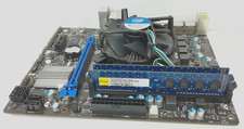 Motherboard With I/O Shield H61M-P31/W8 LGA1155 DDR3 MICRO ATX MSI tested