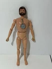 VINTAGE 1964 Talking GI Joe Action Figure, Brown Fuzzy Hair & Beard, Nude