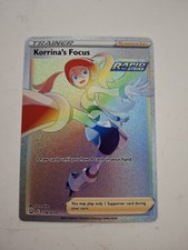 KORRINA'S FOCUS 174/163 RAINBOW SECRET RARE -BATTLE STYLES POKEMON CARD-MINT NEW on eBay