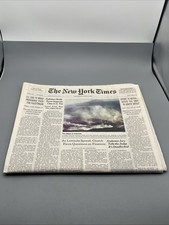 June 13, 2002 The New York Times War On Terror/Church Abuse Full-Newspaper