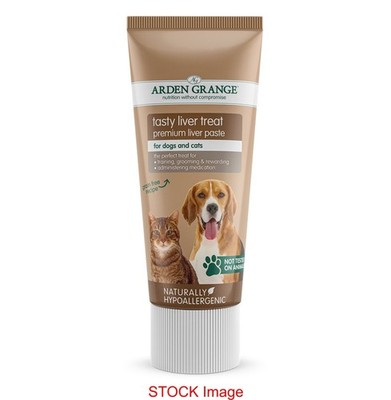 Arden Grange Tasty Premium Liver Paste Treat for Dogs and Cats 75g (2.6 Ounce)