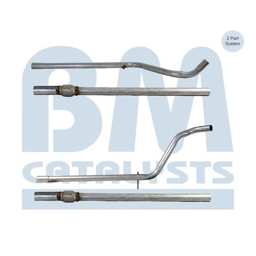 For FIAT 500 312 2007 onwards Exhaust Pipe