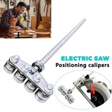 Stainless Steel Circular Saw Guide Rail w/ Rollers Precision Cutting Track UK