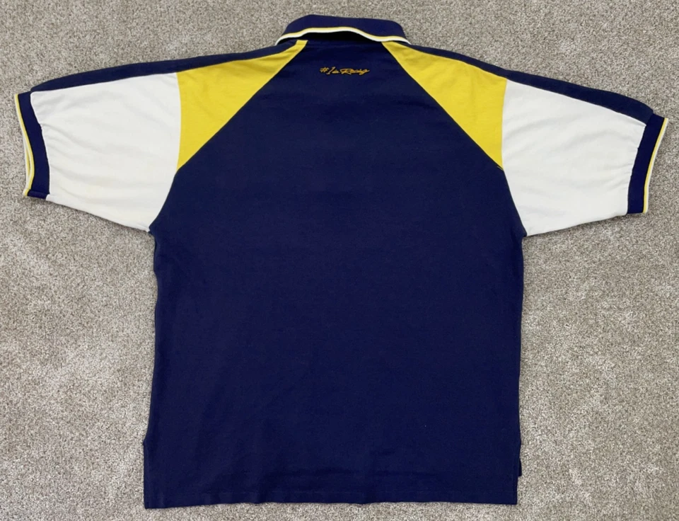 Camisa Goodyear Racing Hombres Extra Grande Azul Motorsports Sala de Juntas De Colección Hecha en EE. UU. Foto 2 de 4