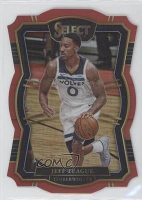 2017 Panini Select Premier Level Red Die-Cut Prizm 74/135 Jeff Teague #169 0q0