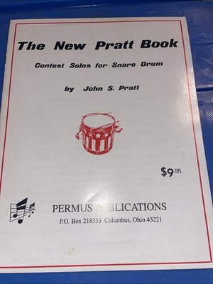 The New Pratt Book Contest Solos For The Snare Drum