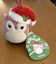 Squishmallows Ornament Allina the Squirrel Plush 4"
