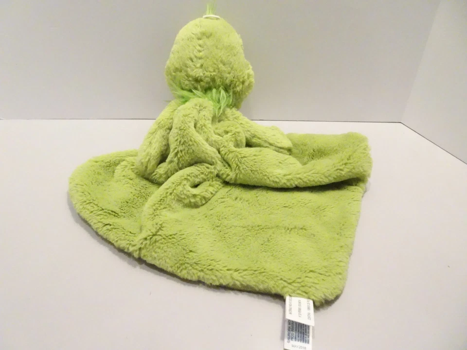 Manta de seguridad para bebé Dr Seuss Aurora The Grinch 2018 felpa verde amoroso  Foto 4 de 4