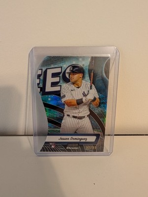 2024 Topps Stadium Club Chrome - Jasson Dominguez #TRI-9 /99 (RC)